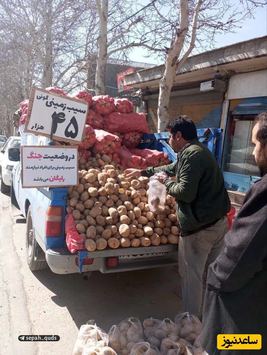 سیبزمینی فروش