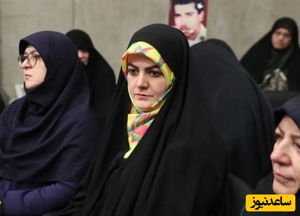 (عکس) حضور متفاوت و بی سر و صدای زهرا پزشکیان در بیت رهبری