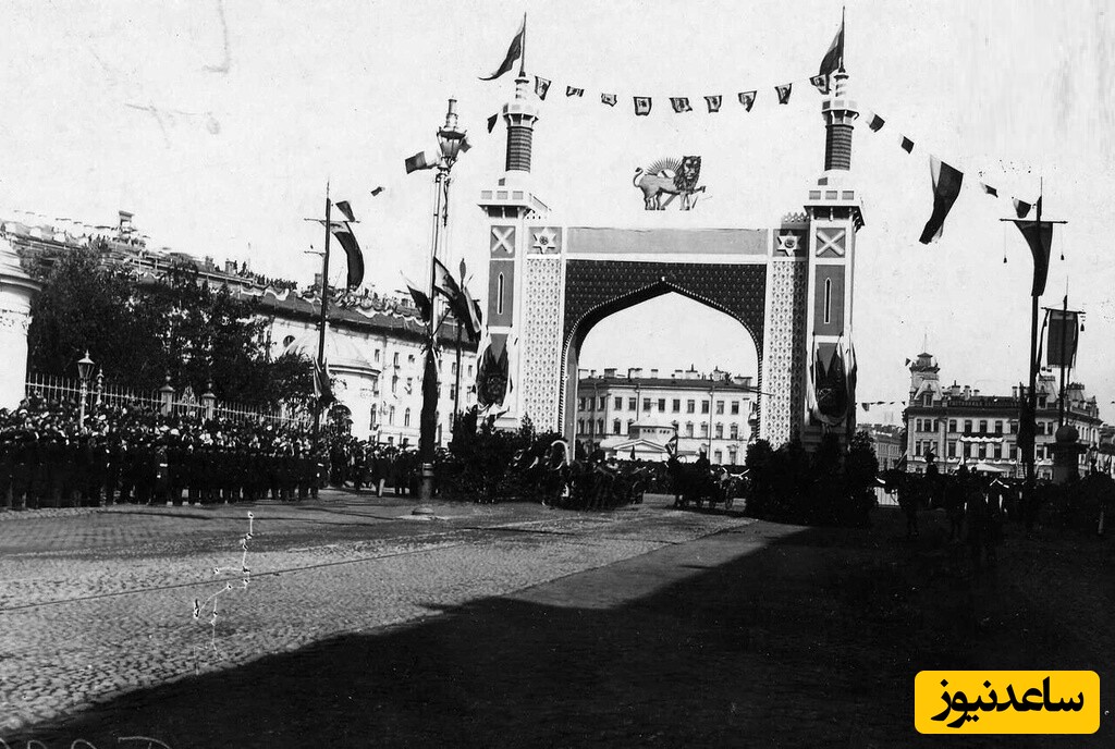 مظفرالدین شاه در روسیه