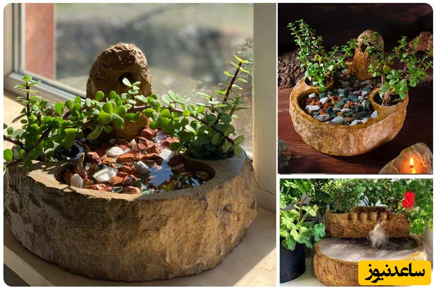 ساخت آبنمای کوچک رومیزی 