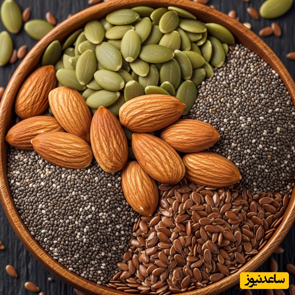 آجیل و دانههای مفید