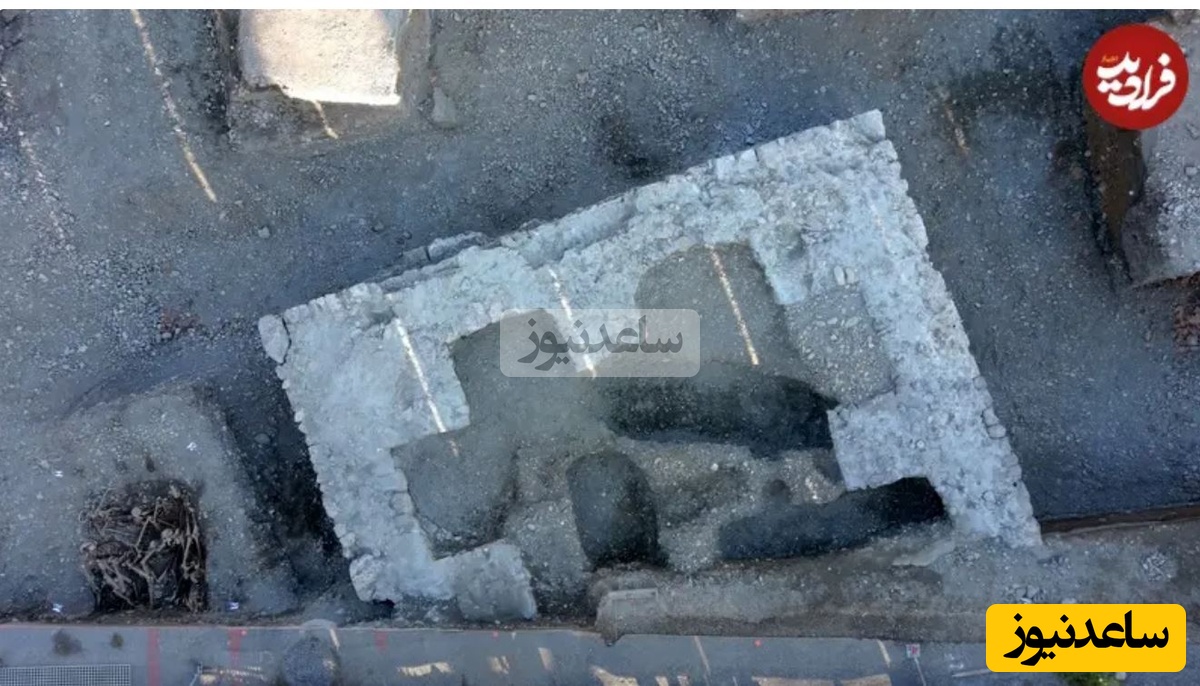 بقایای پایۀ سنگی چوبۀ دار