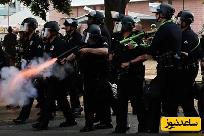 تعبیر وارونه‌یِ یک رویا؛ آمریکا درگیرِ همان آشوبی که ترامپ برای ایران می‌خواست+فیلم/ برخورد وحشیانه پلیس با مردم را ببینید