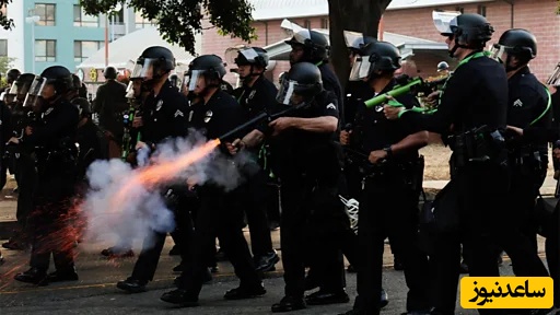 تعبیر وارونه‌یِ یک رویا؛ آمریکا درگیرِ همان آشوبی که ترامپ برای ایران می‌خواست+فیلم/ برخورد وحشیانه پلیس با مردم را ببینید