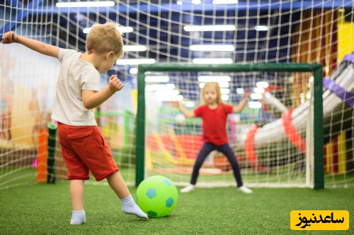 تشویق کودک به ورزش