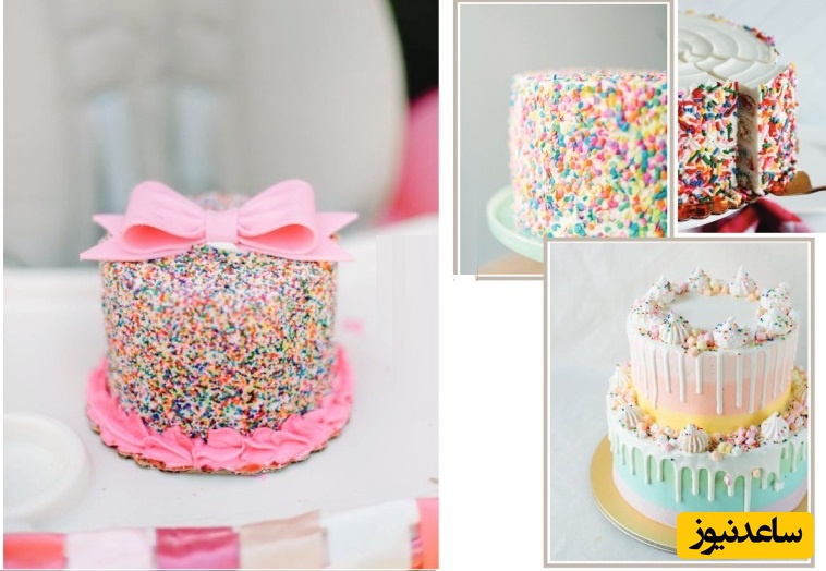 ویژه روز دختر/ دیزاین مینی کیک با تم جذاب دخترونه/ دیگه بی دردسر و آسونتر از این داریم؟!+ ویدئو