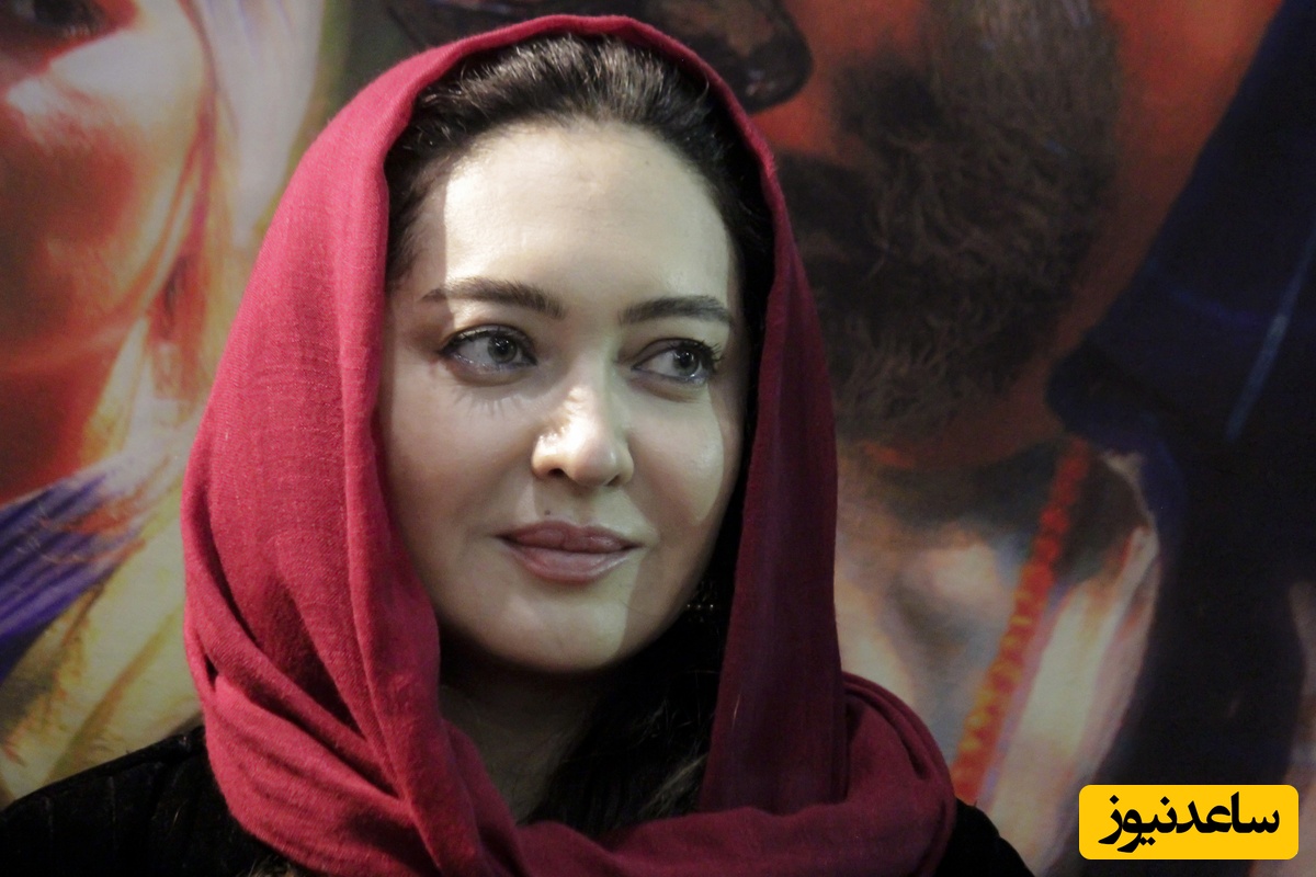 قدم زنی پاییزی نیکی کریمی در یک باغ خوشرنگ زرد و نارنجی رمانتیک