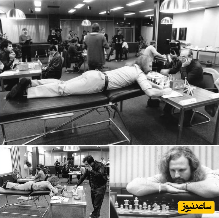 گری کاسپاروف در حین مسابقه با مصدومیت