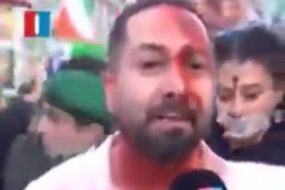 (فیلم) اعلام وفاداری طرفداران رضا پهلوی به سس خرسی!