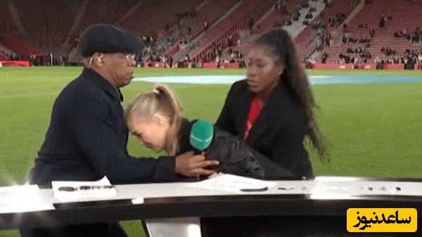 لحظه وحشت در آنتن زنده؛ لورا وودز ناگهان تعادلش را از دست داد