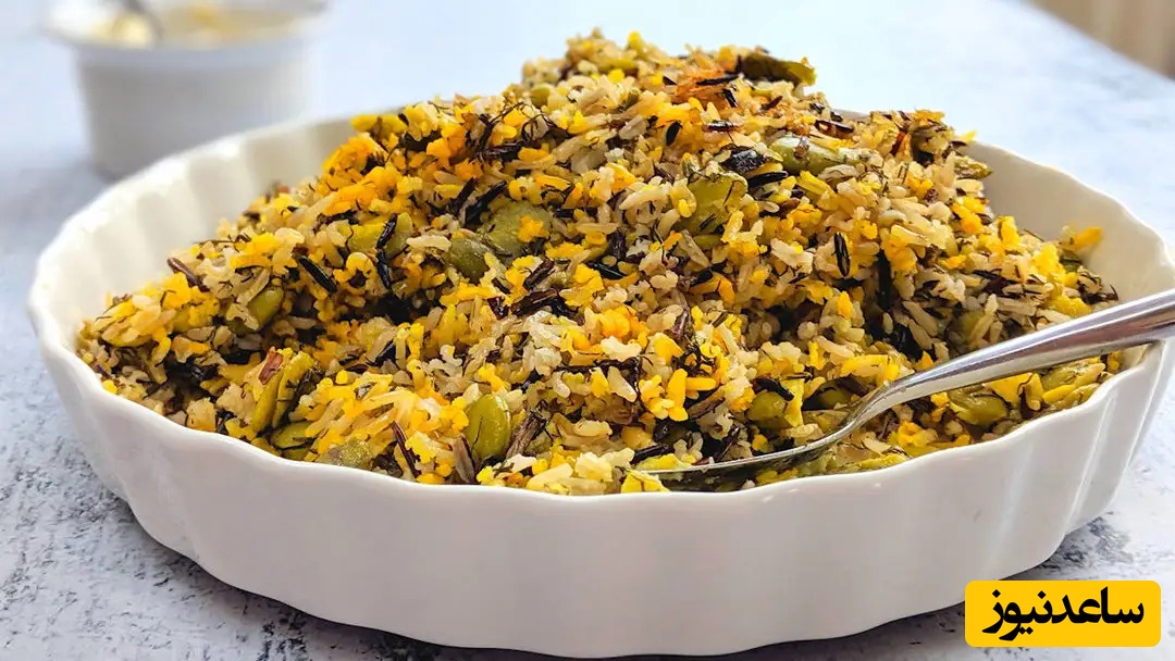  باقالی پلو با گوشت چرخ کرده