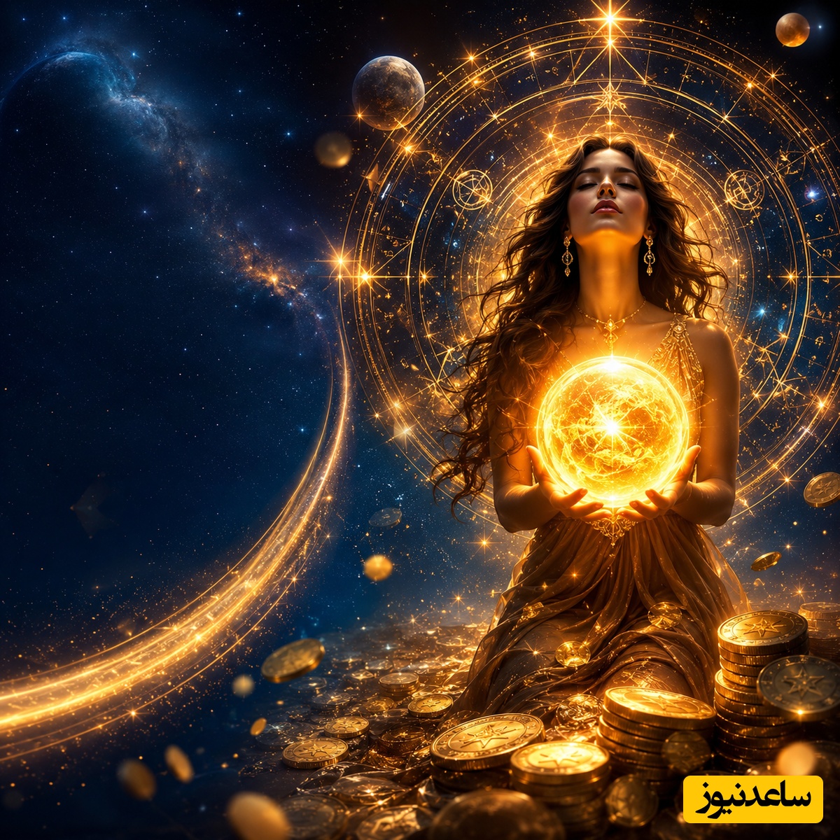 اگر متولد این ماهی، آماده باش، نشانه‌های ثروت و موفقیت شغلی دور تو ظاهر شده‌اند، اگر میخوای به شغل دلخواهت برسی بنویس: "من ثروتمندم"