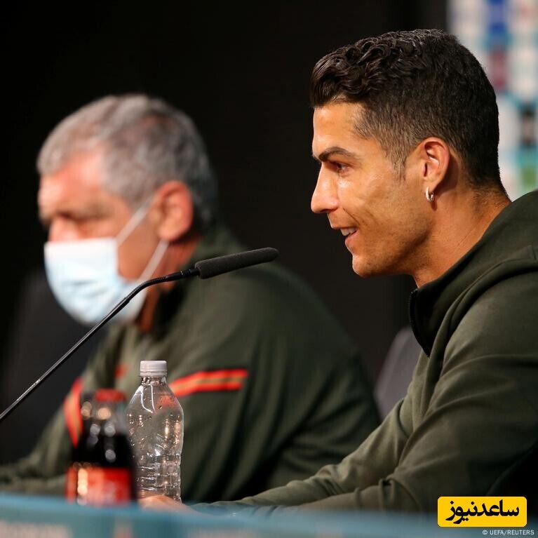 ویدیو | نوشابه ممنوع؛ رونالدو با این حرکت کوکاکولا را ورشکست کرد