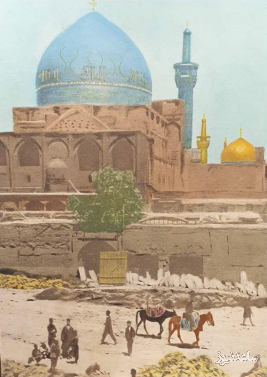 اولین فیلم رنگی از حرم امام رضا (ع)؛ 1318‎‎