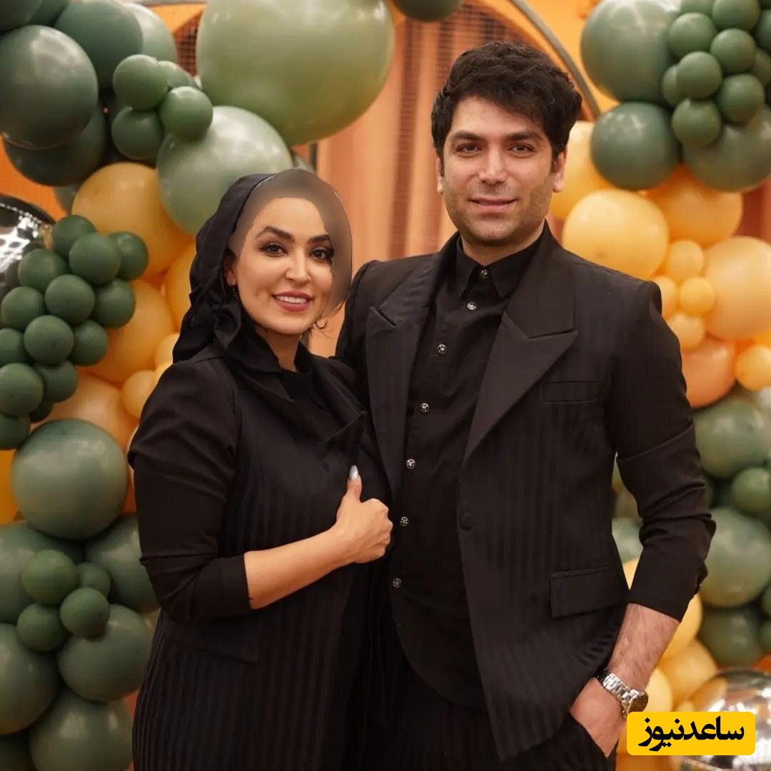 لحظه های زیبای عاشقانه لورفته فریبا طالبی و همسرش در روز مرد!