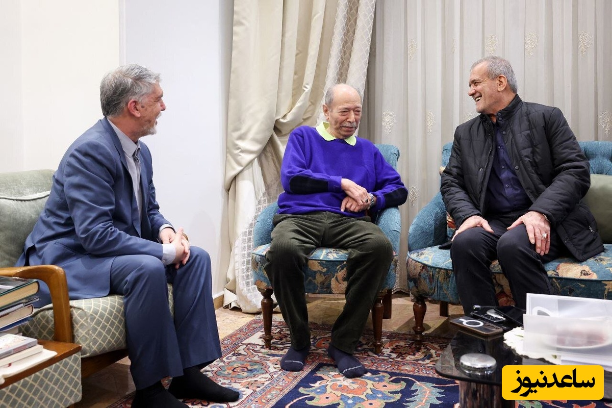 ضیافت افطاری علی نصیریان شبی که مسعود پزشکیان رئیس جمهور کشورمان همراه با دخترشان مهمان خانه ایشان بودند/ افطاری ساده با زولبیا و بامیه