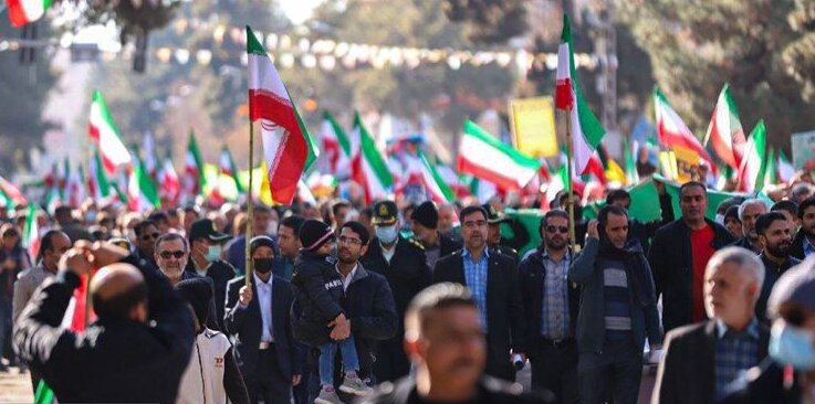 حضور پر شور مردم در جشن 44 سالگی انقلاب اسلامی/ شعار «الله اکبر» در سراسر کشور طنین‌انداز شد