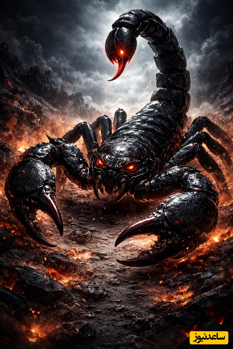 حیات وحش ؛ مستند حیات وحش حیوانات / عقرب سیاه غول پیکر