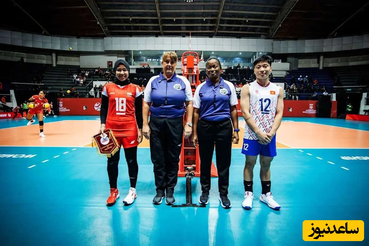 رسوایی تاریخی در والیبال دختران جهان؛ کاپیتان مرد از آب درآمد!