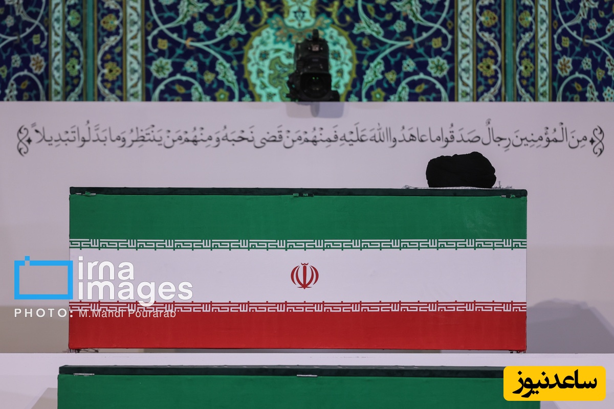 مراسم وداع با پیکر رهبر شهید