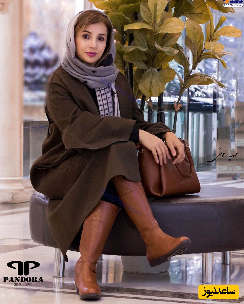 سلفی زیبای شبنم قلی خانی و همکاران جذابش  در پشت صحنه