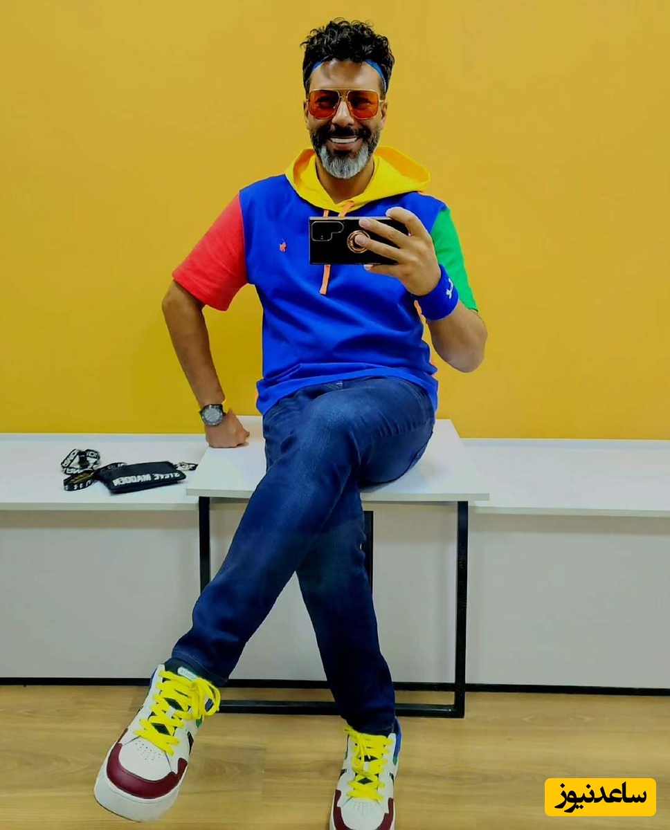 عکس‌هایی از مجید واشقانی که باید ببینی! استایلی پر از رنگ و اکسسوری‌های خاص!