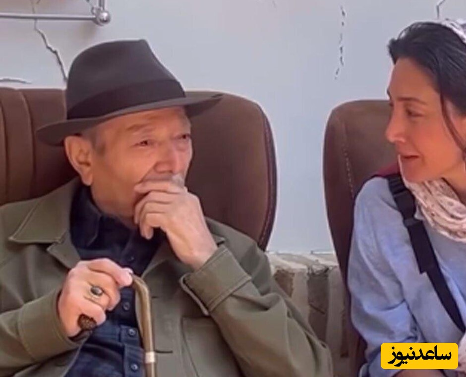 ویدئو/ شوق و ذوق دیدنی هدیه تهرانی در دیدار بزرگ آقای سینمای ایران، استاد علی نصیریان در گرگان