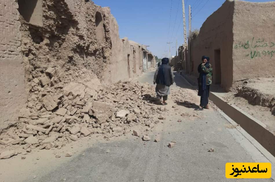 (فیلم) صحنه ای دردناک از حجم خرابی ها در زلزله هرات در افغانستان