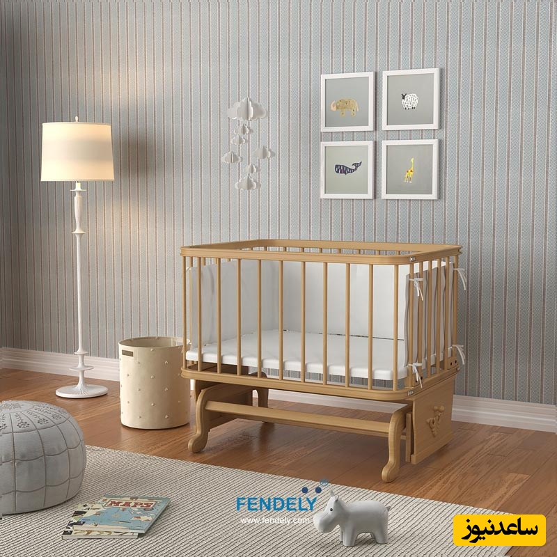 گهواره قابل تبدیل به تخت