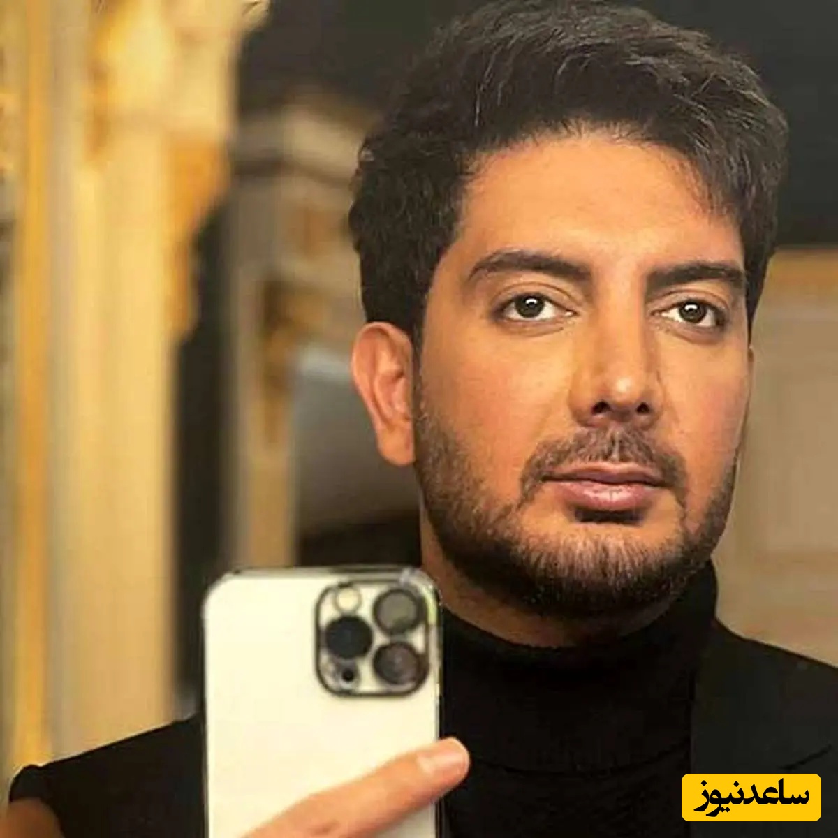 گشت و گذار فرزاد فرزین با لباس جنجالی در پاساژهای تهران