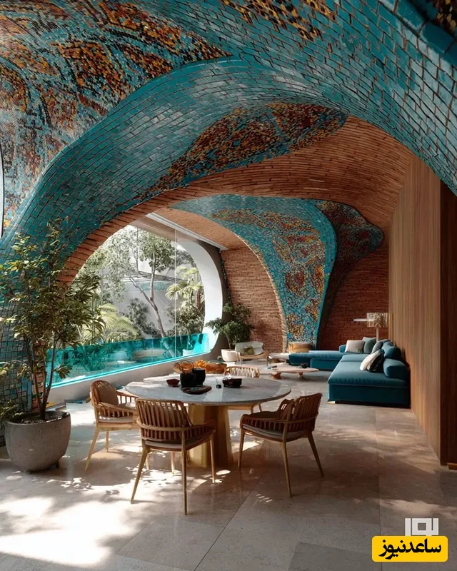 خانه با معماری ایرانی