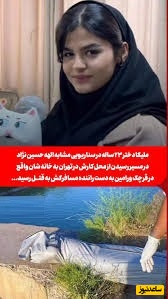 اعتراف قاتل ملیکا، دختر 23 ساله که توسط راننده مسافرکش به قتل رسید/ جزئیات از زبان خواهر داغدیده