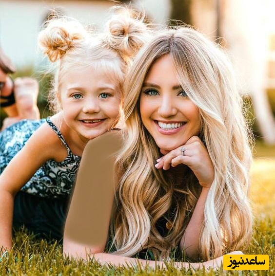 ژست عکس پروفایل مادر و دختری