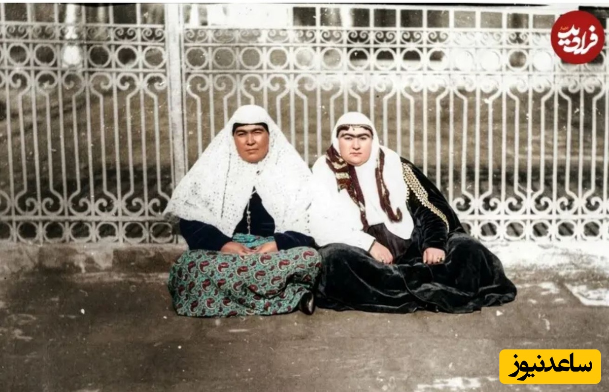 دو تن از زنان ناصرالدین‌شاه قاجار 