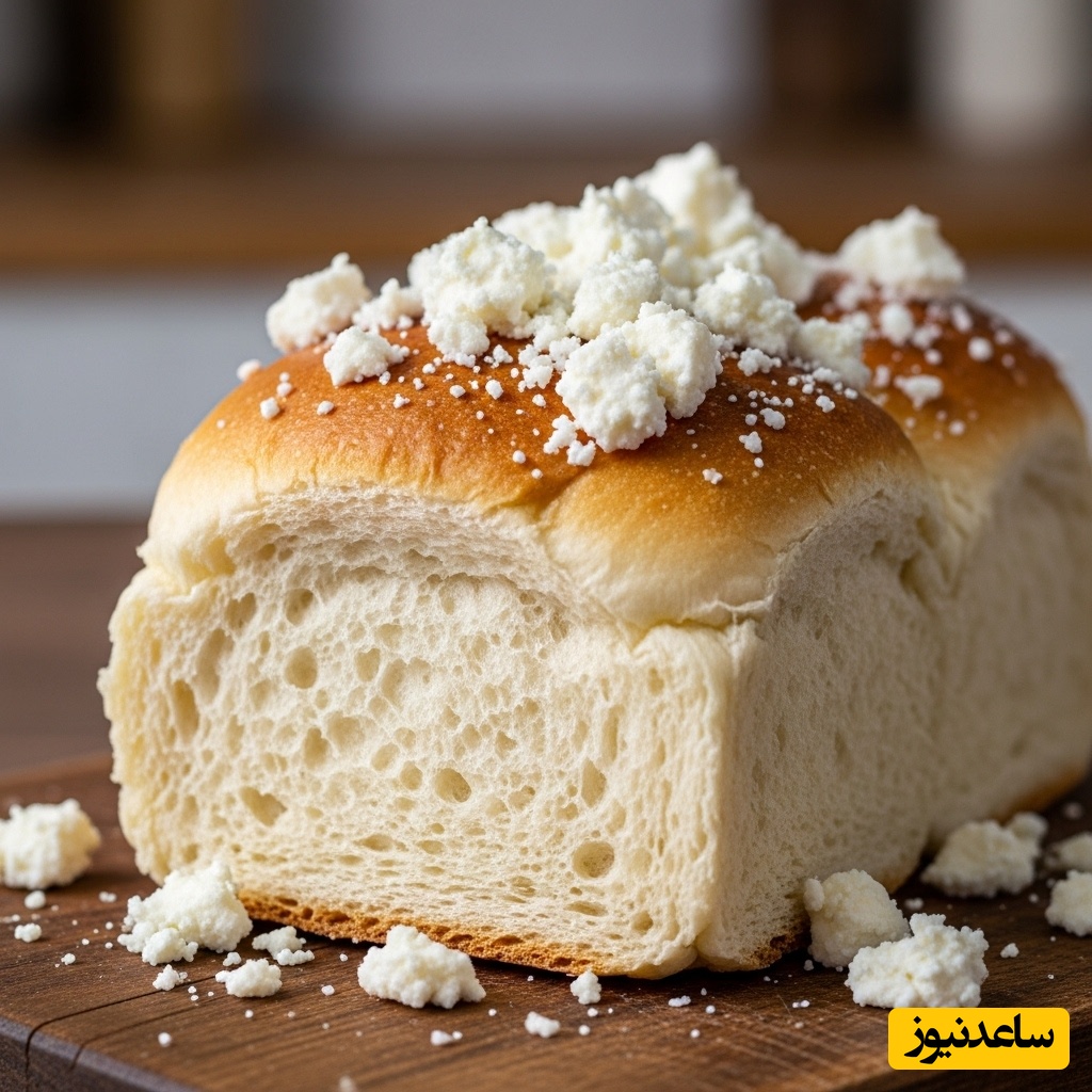 طرز تهیه نان پنبه‌ای پنیری خانگی؛ نرم، لطیف و فوق‌العاده خوشمزه + فیلم آموزشی