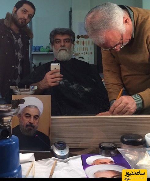 حسن روحانی پس از دیدن چهره برادر مهدی پاکدل: انگار خودم هستم!+ عکس