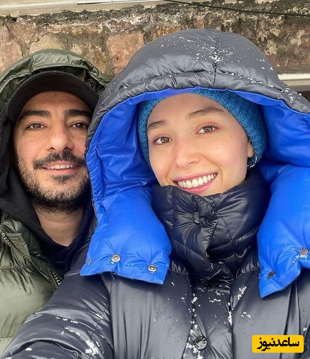 نوید محمدزاده و همسرش در راه خز پارتی!اینا استایلشون همینه یا دارن میرن خز پارتی؟!