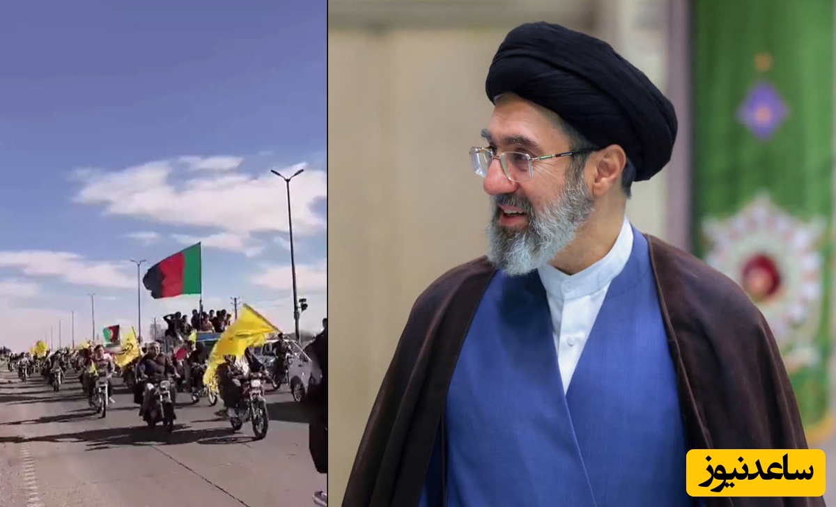 ببینید | بیعت چند هزار نفری مهاجران افغان با رهبر انقلاب در خیابان‌های تهران