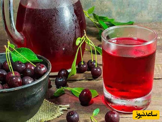 فقط با یک ترفند، شربت آلبالو بدون شکر را غلیظ، خوشرنگ و فوق‌العاده خوش‌طعم درست کنید