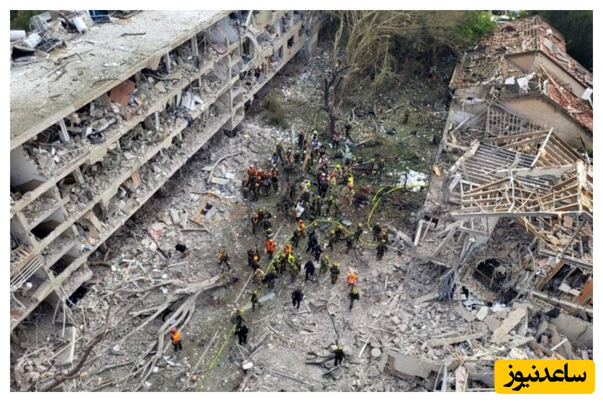 تصاویری که اسرائیل 36 روز از دنیا پنهان کرد!؛ ویرانی‌های آخرالزمانی تل‌آویو از دید پهپادهای حزب‌الله را ببینید+فیلم