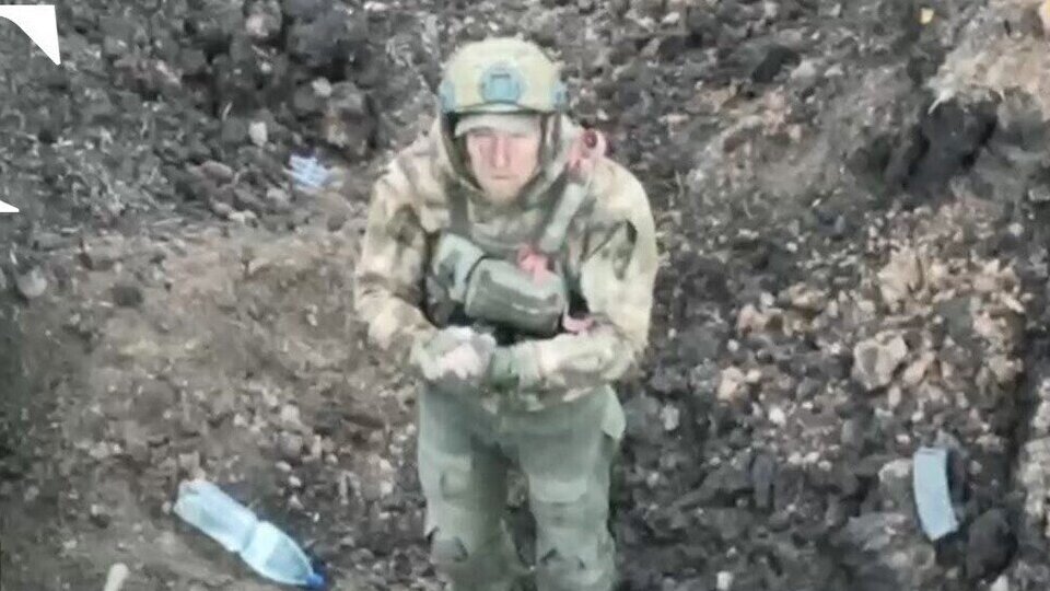 ویدیویی دلخراش از التماس سرباز روس به نیروهای اوکراینی برای نجات جانش