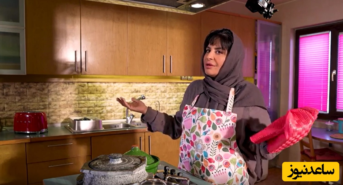 ویدئو/ نگاهی به چیدمان شاهانه و باشکوه منزل سیما تیرانداز در «شام ایرانی»/ از مبلمان سلطنتی و تابلوهای هنری تا فرش اصیل ایرانی و آشپزخانه لوکس