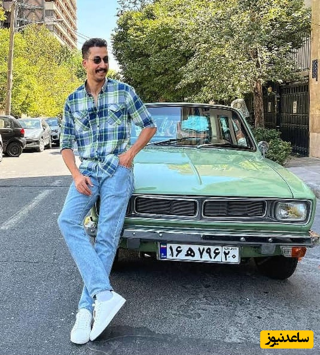 بعد از مدت ها تیپ مردونه‌ی بهرام افشاری رو هم دیدیم! چه اُورکت شیک و خاصی😎