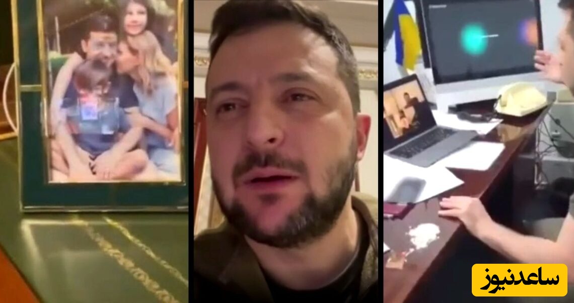 (ویدیو) آبروی زلنسکی رفت!/ وقتی مقابل دوربین صحبت میکنه از بینی او کوکائین بیرون پرت می‌شود!