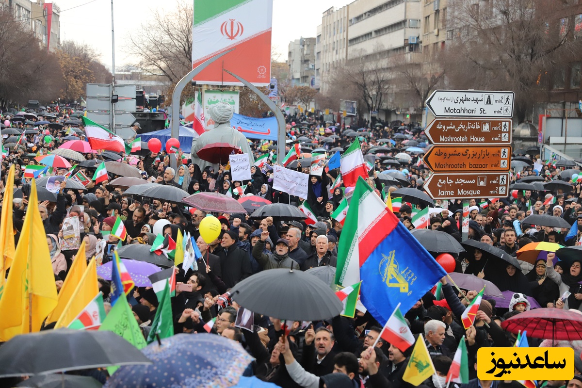 حماسه آفرینی بی‌نظیر آذربایجانی های غیور در 22 بهمن 1404 در تبریز!/ از حضور سردار بزرگی در میان مردم تا غیوران وطن دوست برای حمایت از رهبر دل ها