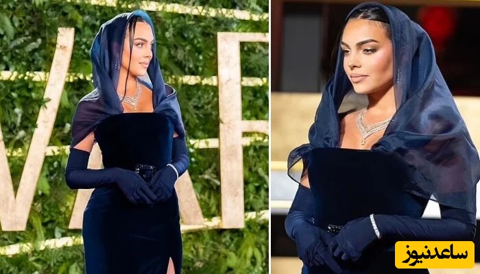 عکس جورجینا روی برج خلیفه