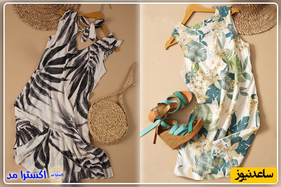 پیراهن و سارافون زنانه برای استایل کژوال تابستانی