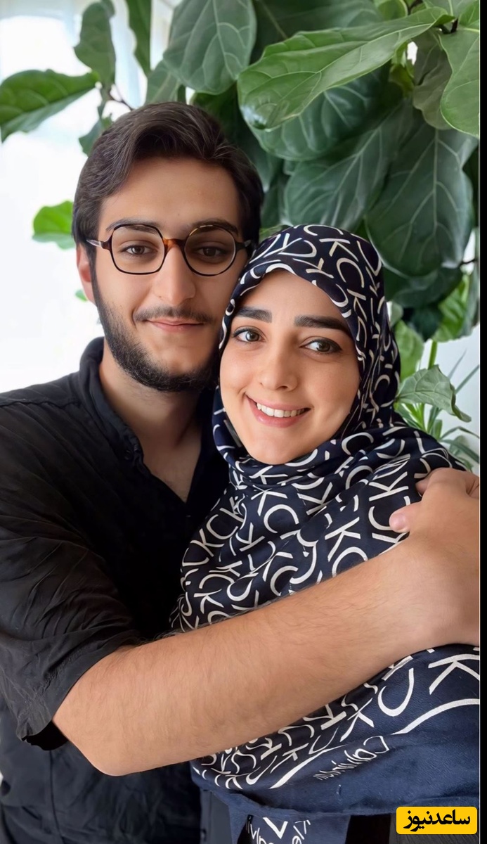 ستاره سادات قطبی و پسر شهرام شکیبا