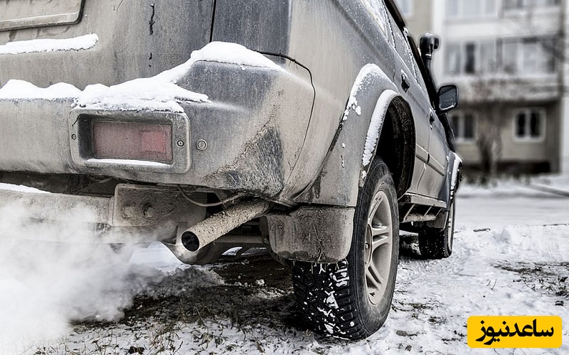 گرم کردن موتور در زمستان