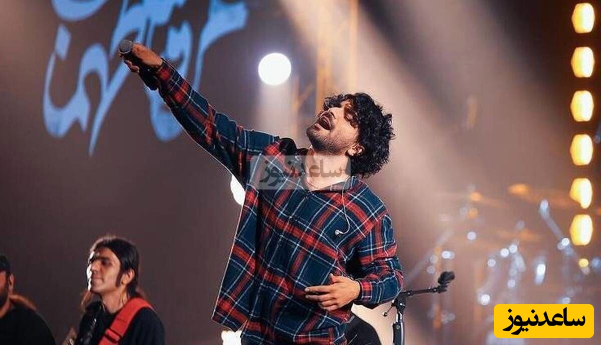 یادی کنیم از لحظه زمین خوردن عرفان طهماسبی در کنسرت تبریز+ ویدئو / همین که چشم و دلم روشن رو گفت...